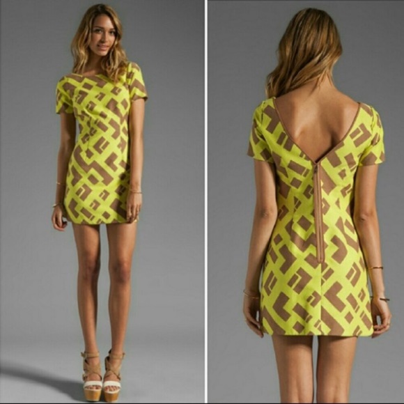 jacquard shift dress